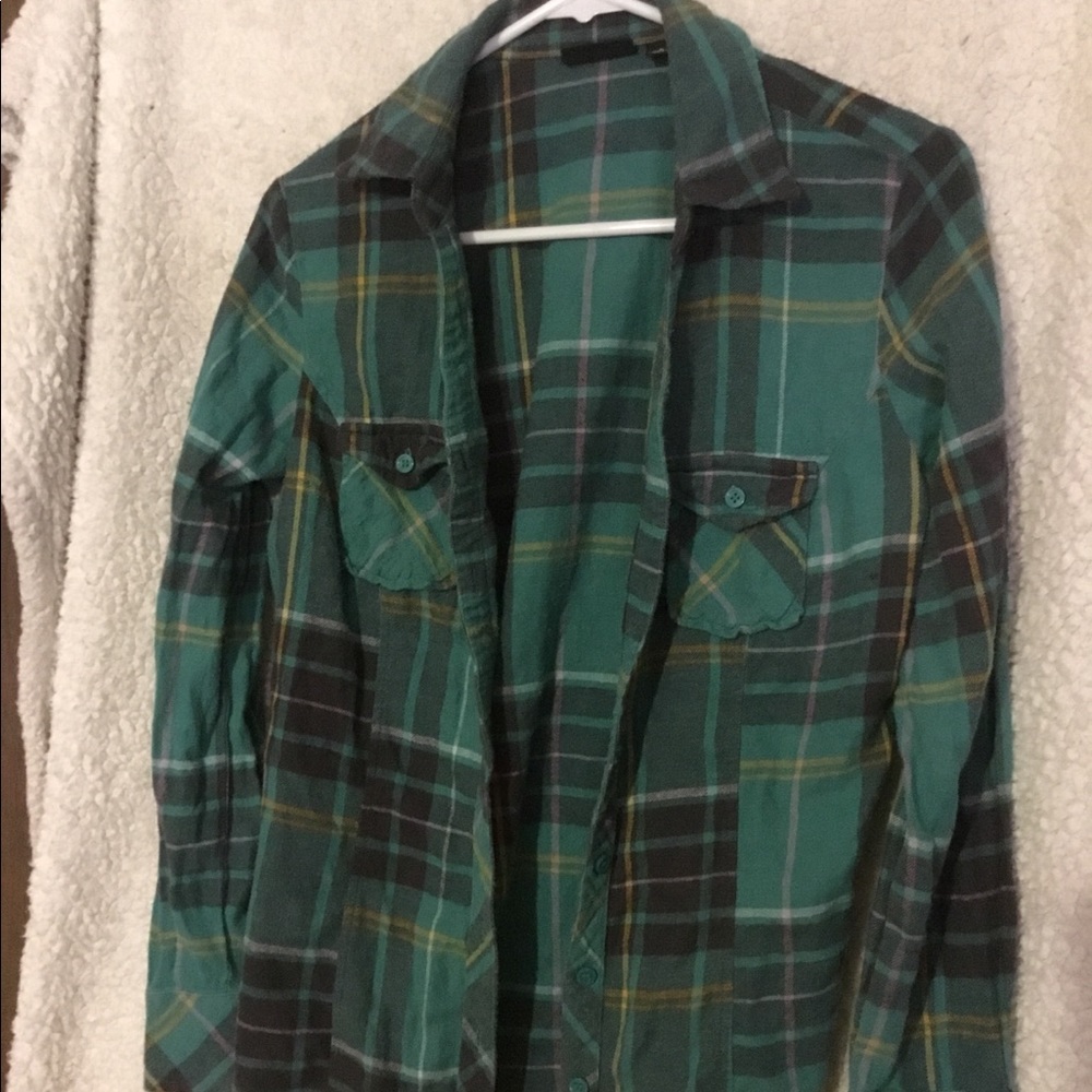 Green flannel
